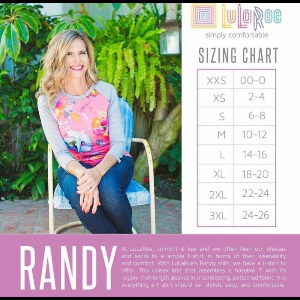 LuLaRoe Minnie Randy - Picture 4 of 4